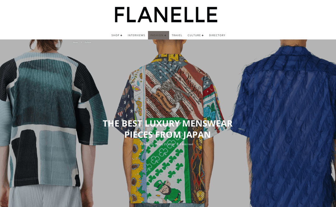 Naoto Nakada for Flanelle Magazine